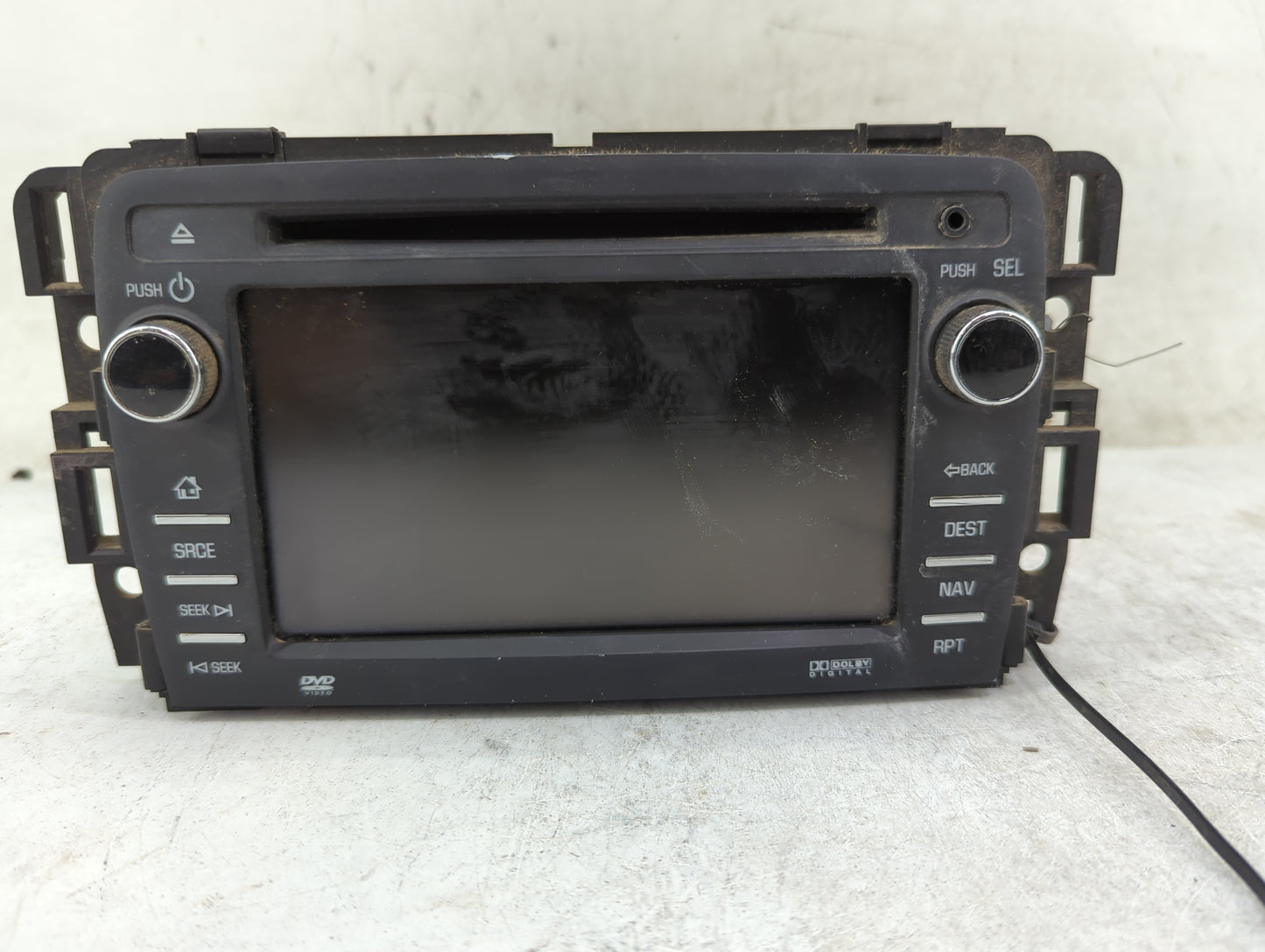 2013-2014 Buick Enclave Radio AM FM Cd Player Receiver Replacement P/N:23441397 28422059, L2C00SRTR Fits Fits 2013 2014 OEM 