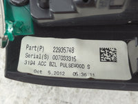 2013 Buick Enclave Climate Control Module Temperature AC/Heater Replacement P/N:22935748 Fits OEM Used Auto Parts - Oemuseda