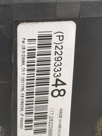 2013-2014 Buick Enclave Fusebox Fuse Box Panel Relay Module P/N:22933348 28220996 Fits Fits 2013 2014 OEM Used Auto Parts - 