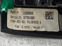 2013 Buick Enclave Climate Control Module Temperature AC/Heater Replacement P/N:22986999 007992886 Fits OEM Used Auto Parts 
