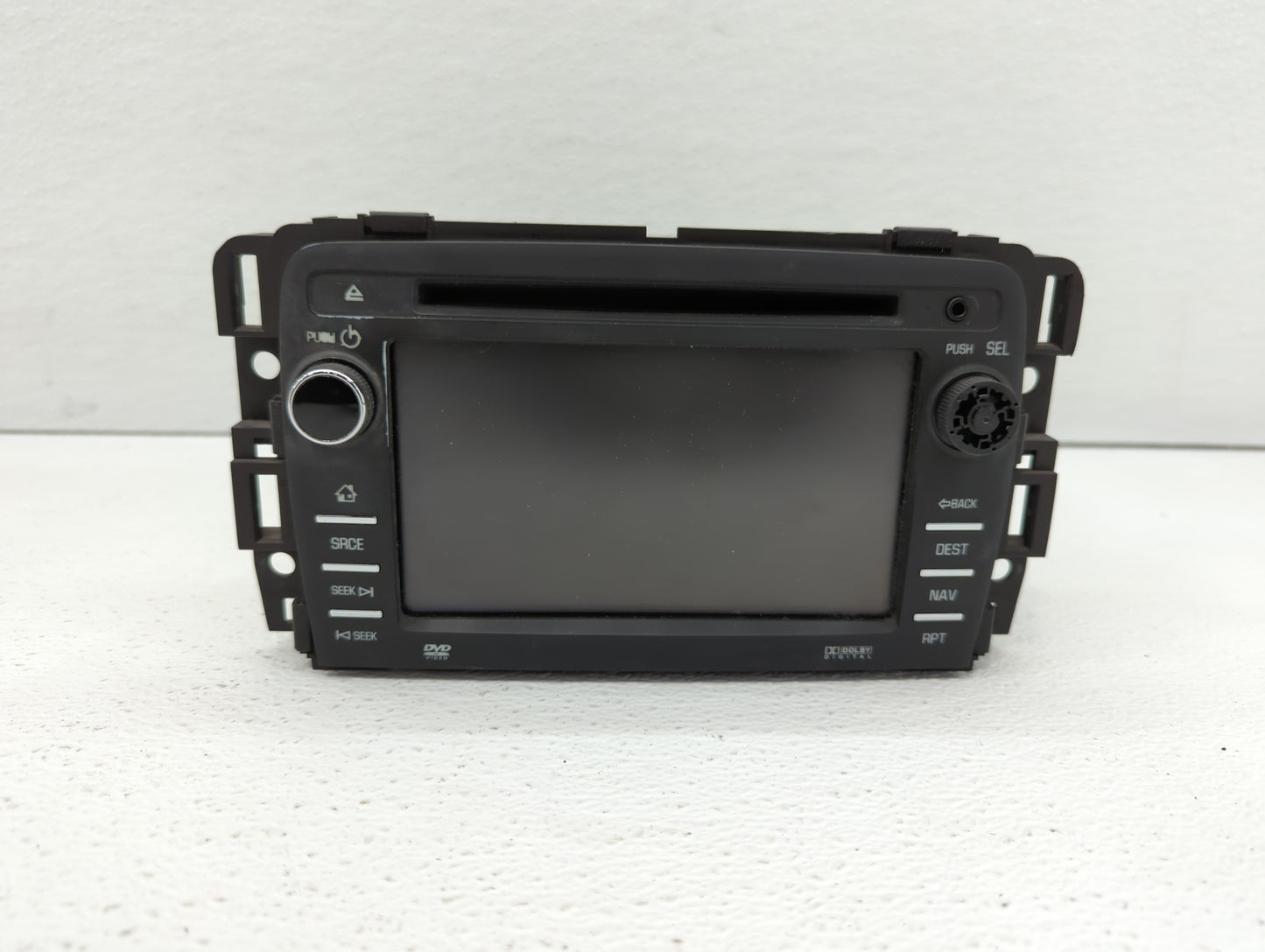 2013 Buick Enclave Radio AM FM Cd Player Receiver Replacement P/N:22989273 Fits OEM Used Auto Parts - Oemusedautoparts1.com