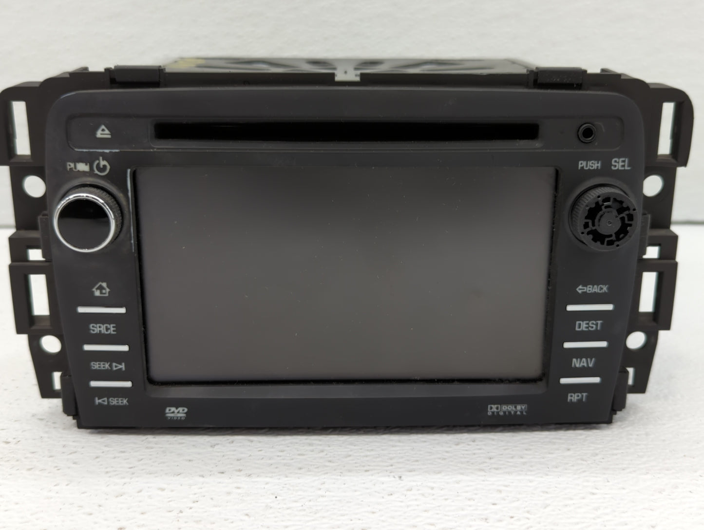 2013 Buick Enclave Radio AM FM Cd Player Receiver Replacement P/N:22989273 Fits OEM Used Auto Parts - Oemusedautoparts1.com