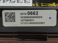 2013-2017 Buick Enclave Climate Control Module Temperature AC/Heater Replacement P/N:23140662 23251328 Fits OEM Used Auto Pa
