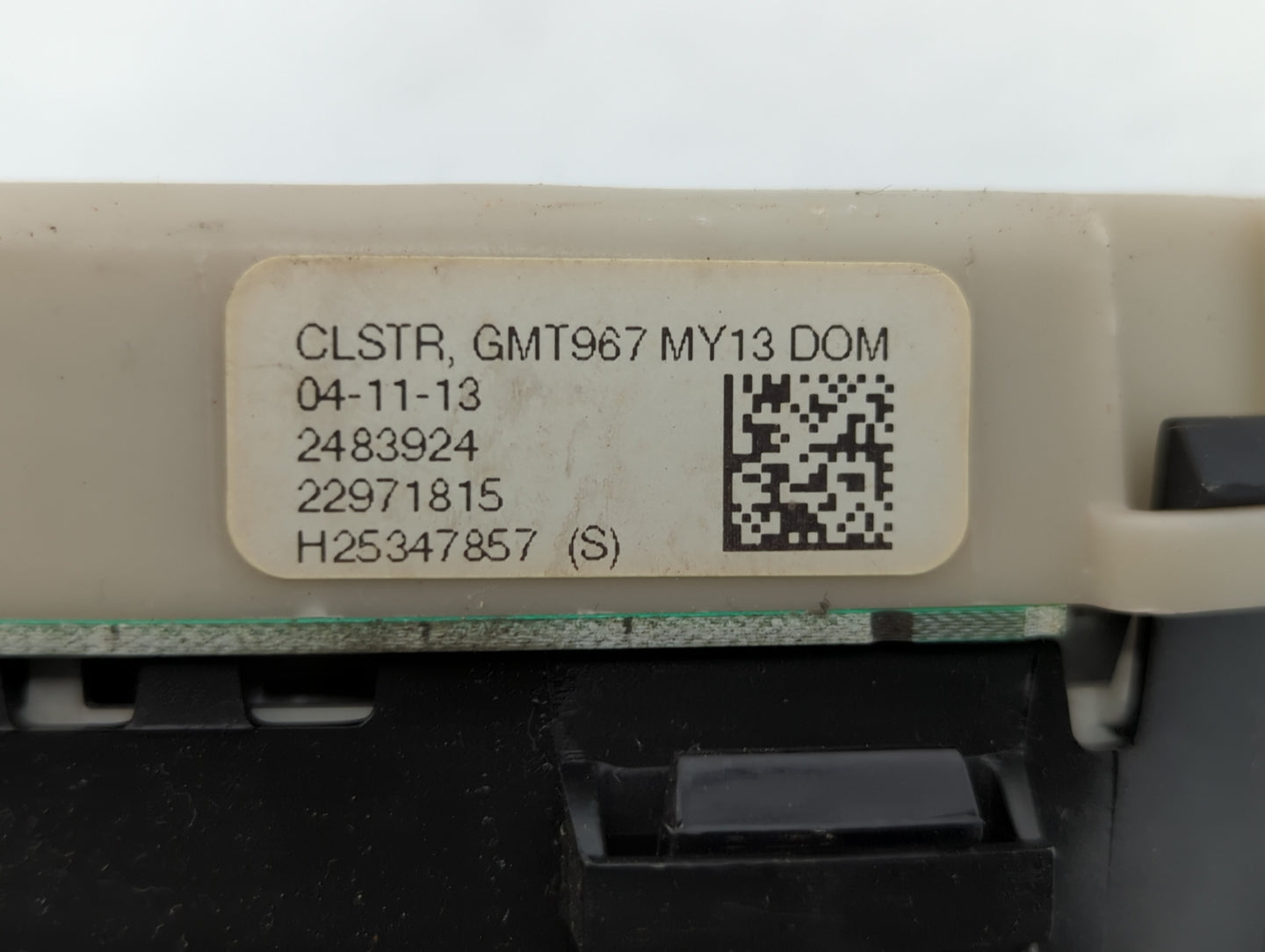 2013 Buick Enclave Instrument Cluster Speedometer Gauges P/N:2483924 GMT967 Fits OEM Used Auto Parts - Oemusedautoparts1.com