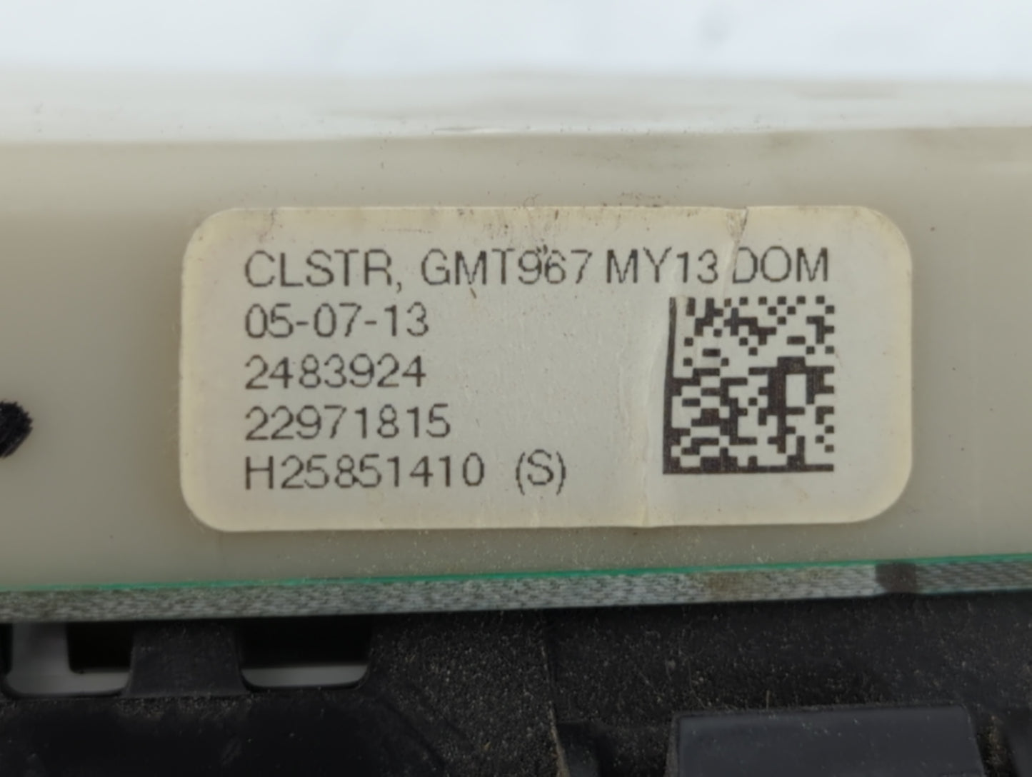 2013 Buick Enclave Instrument Cluster Speedometer Gauges P/N:2483924 GMT967 Fits OEM Used Auto Parts - Oemusedautoparts1.com