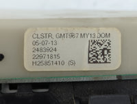 2013 Buick Enclave Instrument Cluster Speedometer Gauges P/N:2483924 GMT967 Fits OEM Used Auto Parts - Oemusedautoparts1.com