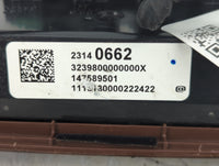 2013-2017 Buick Enclave Climate Control Module Temperature AC/Heater Replacement P/N:23140662 Fits Fits 2013 2014 2015 2016 