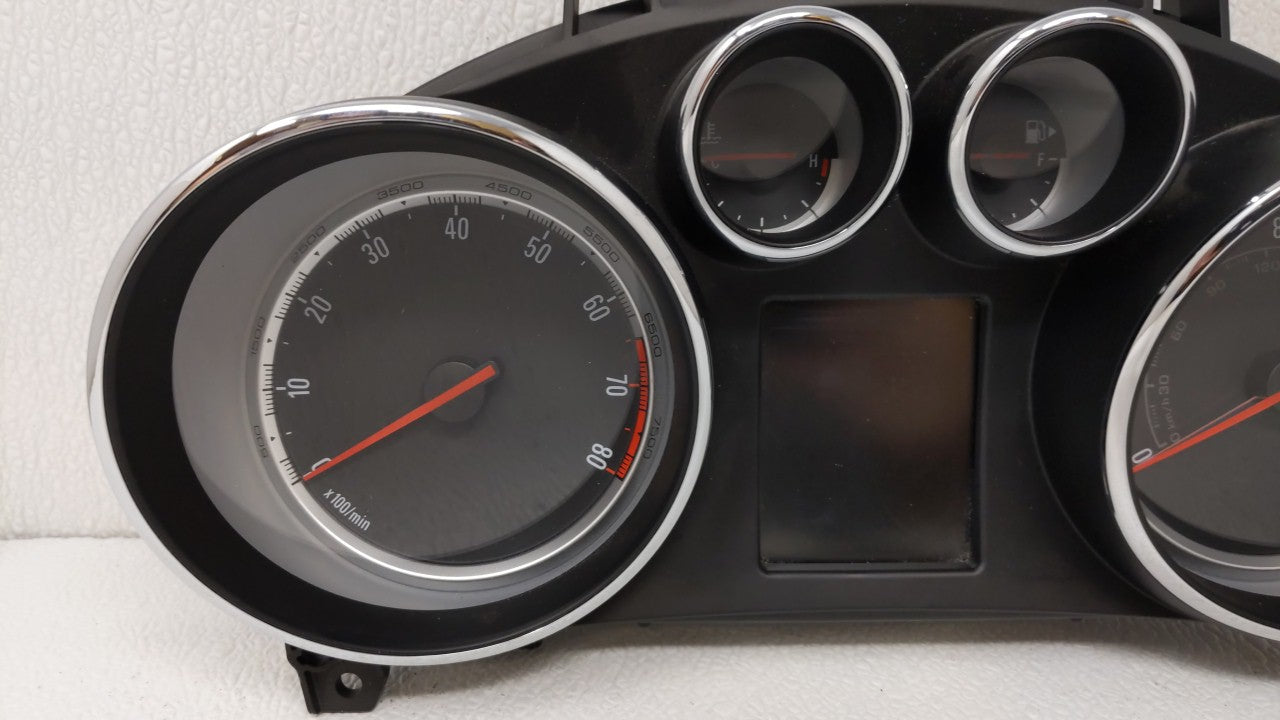 2013 Buick Encore Instrument Cluster Speedometer Gauges P/N:95323180 95136693 Miles: Fits OEM Used Auto Parts - Oemusedautop