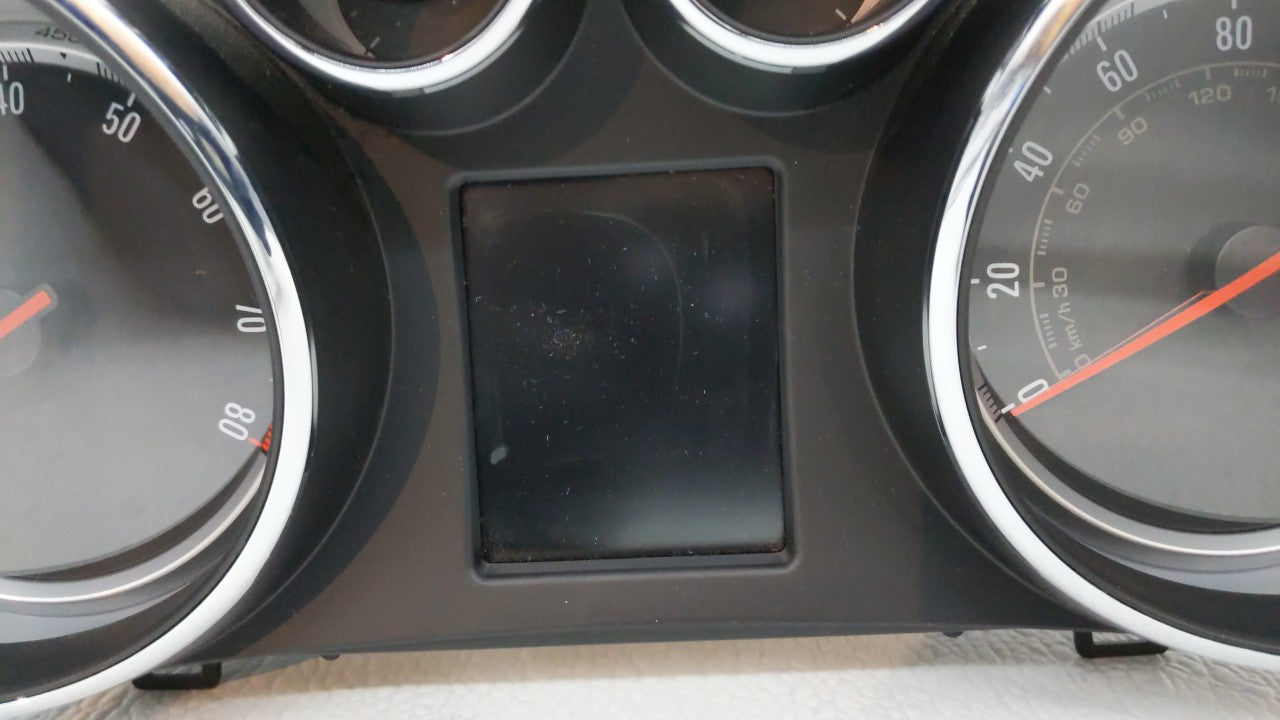 2013 Buick Encore Instrument Cluster Speedometer Gauges P/N:95323180 Fits OEM Used Auto Parts - Oemusedautoparts1.com