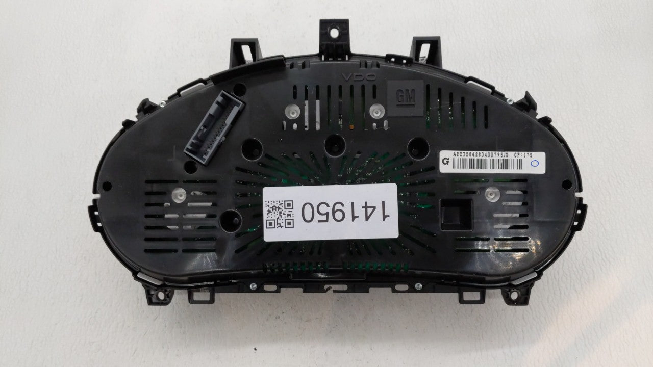 2013 Buick Encore Instrument Cluster Speedometer Gauges P/N:95323180 Fits OEM Used Auto Parts - Oemusedautoparts1.com