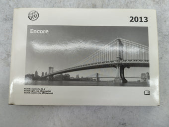 compare product 2013 Buick Encore Owners Manual Book Guide P/N:22789122 22744236 OEM Used Auto Parts