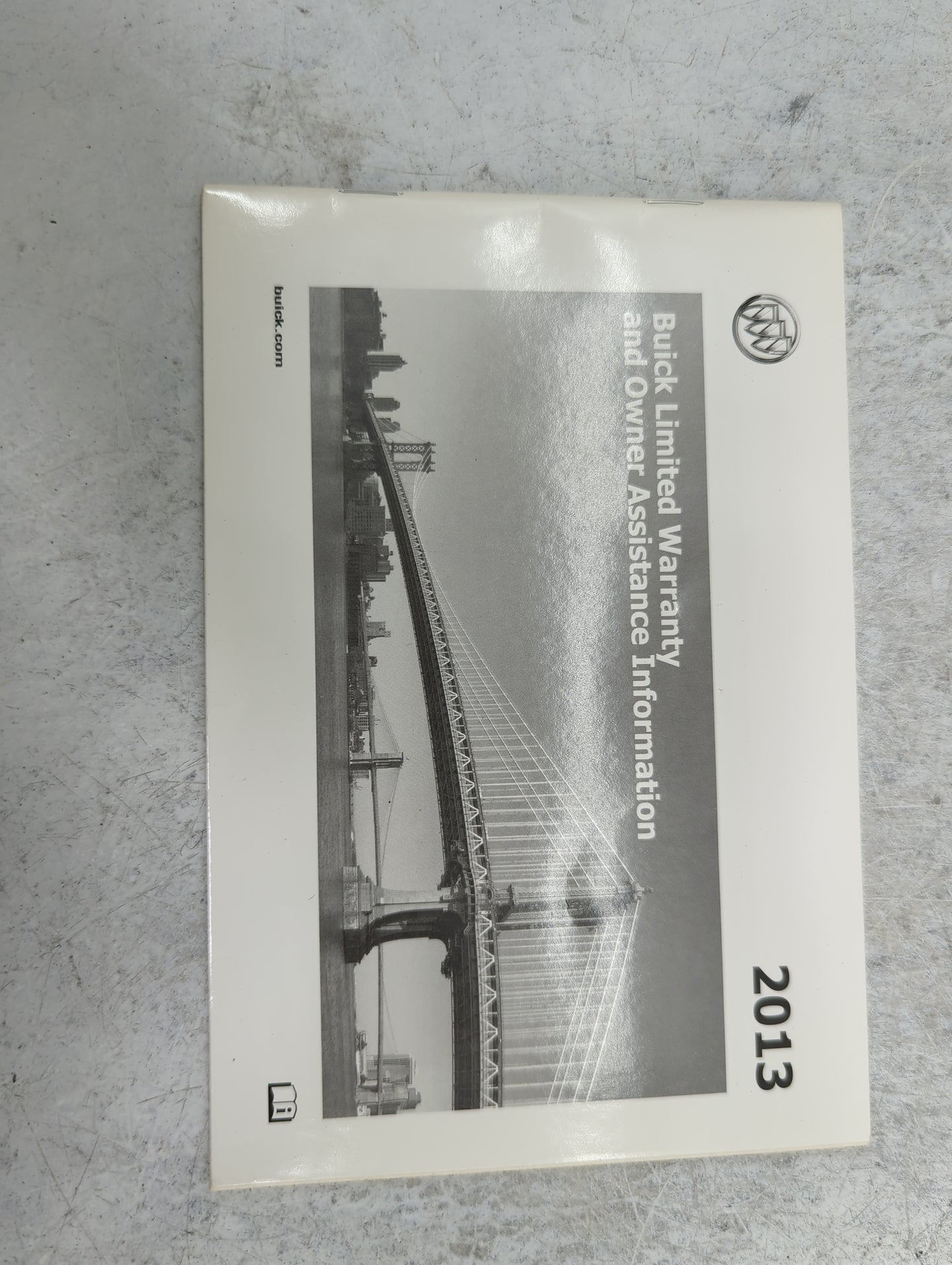 2013 Buick Encore Owners Manual Book Guide P/N:22789122 22744236 OEM Used Auto Parts - Oemusedautoparts1.com