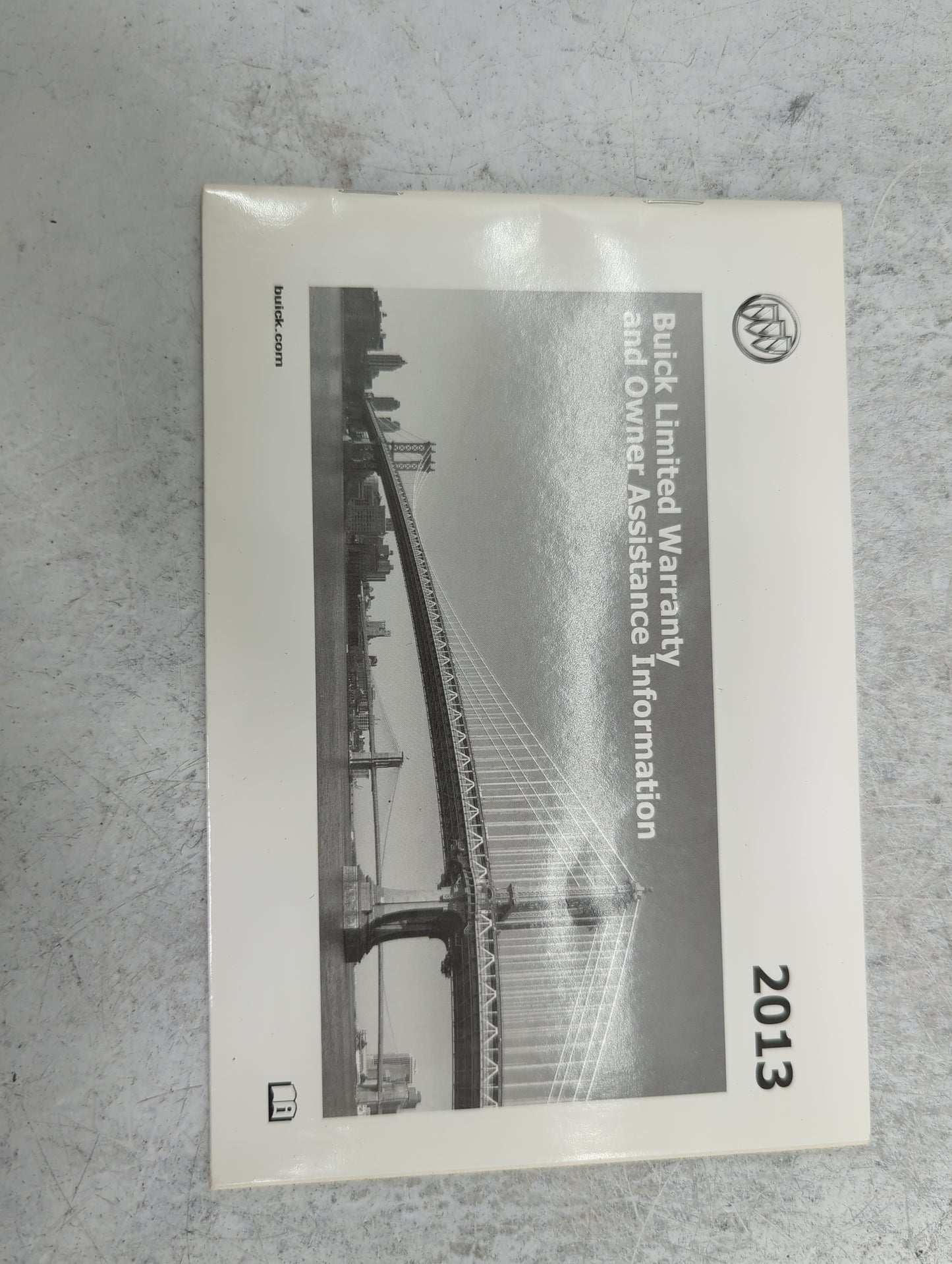 2013 Buick Encore Owners Manual Book Guide P/N:22789122 22744236 OEM Used Auto Parts - Oemusedautoparts1.com