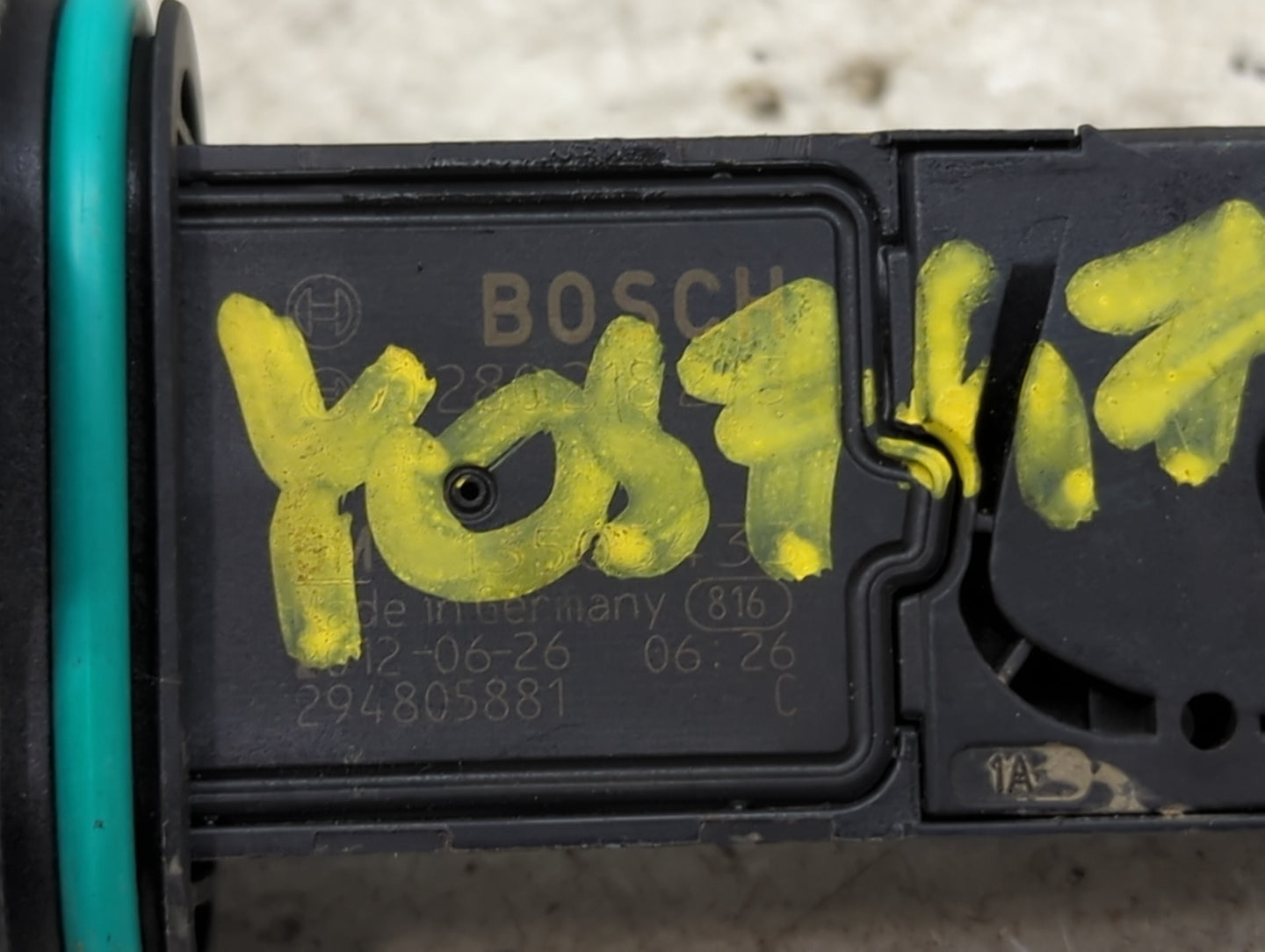 2013-2021 Buick Encore Mass Air Flow Meter Maf 1489818 - Oemusedautoparts1.com