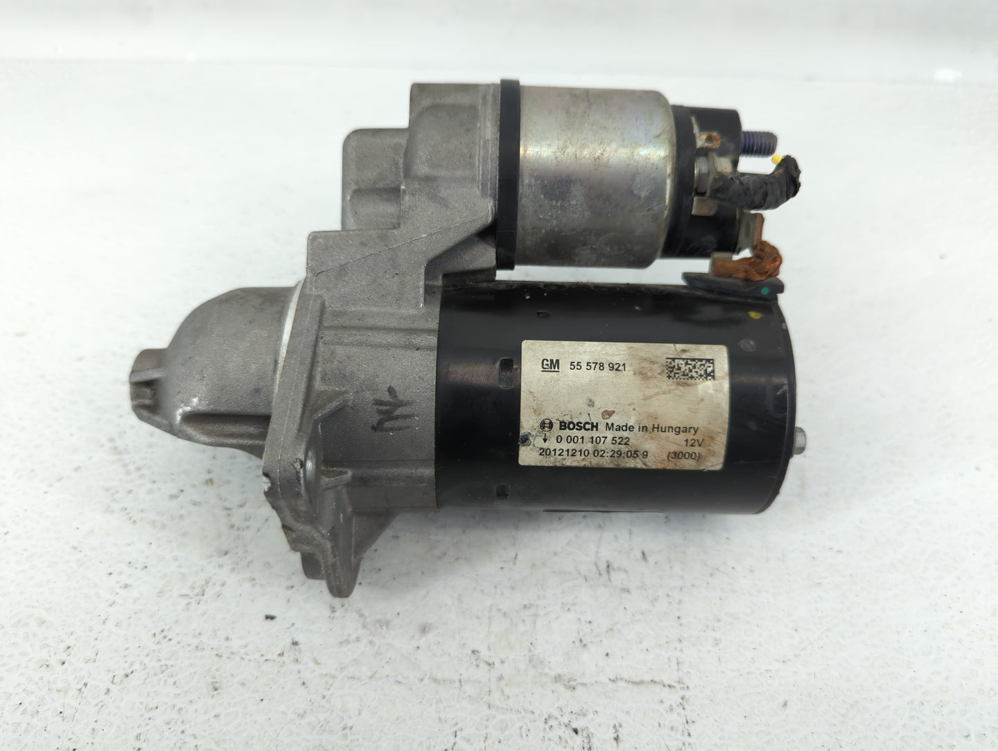 2013 Buick Encore Car Starter Motor Solenoid OEM P/N:55 578 921 Fits Fits 2011 2012 2014 2015 2016 2017 2018 2019 2020 2021 