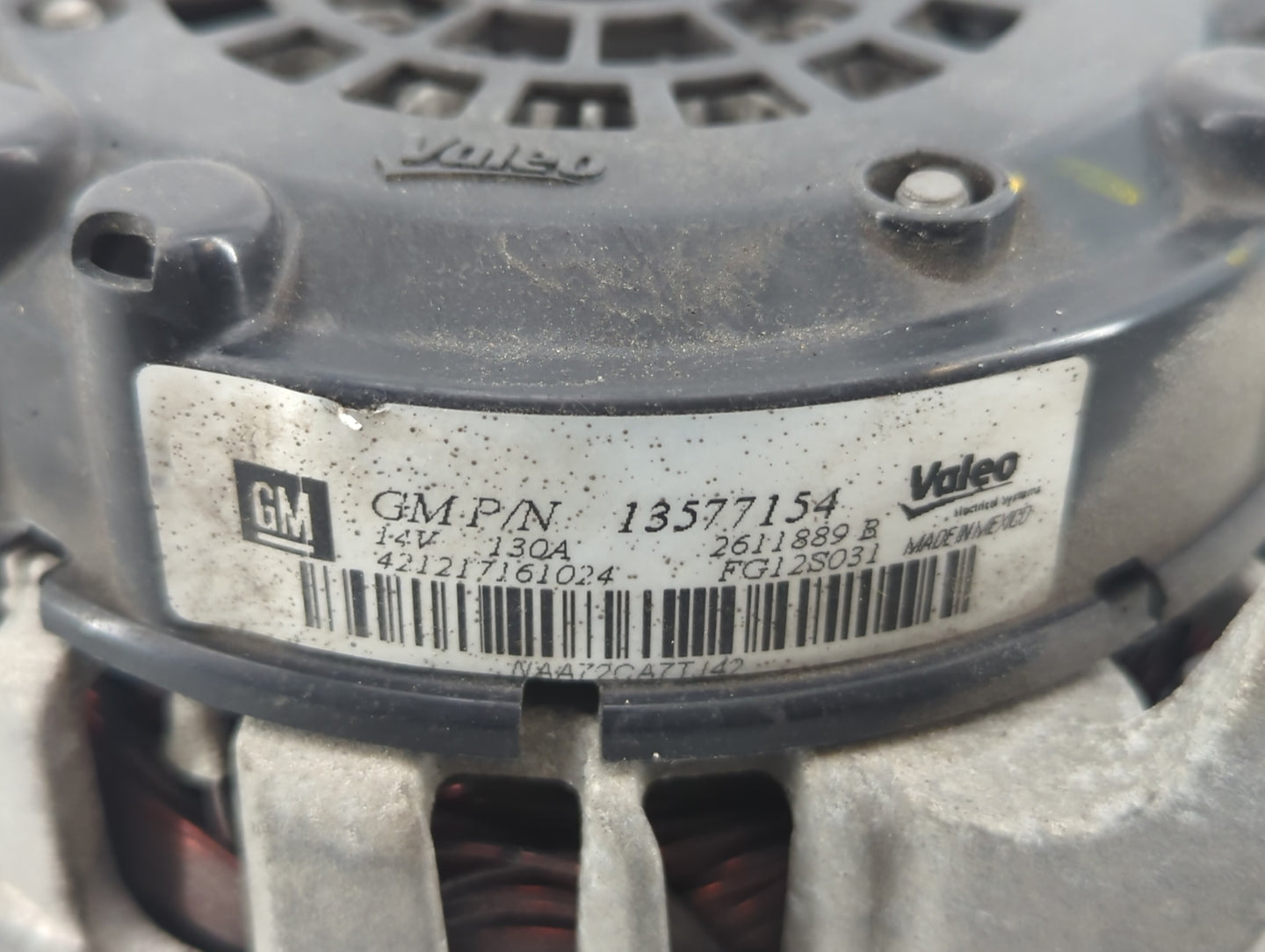 2013-2021 Buick Encore Alternator Replacement Generator Charging Assembly Engine OEM P/N:13577154 Fits OEM Used Auto Parts -