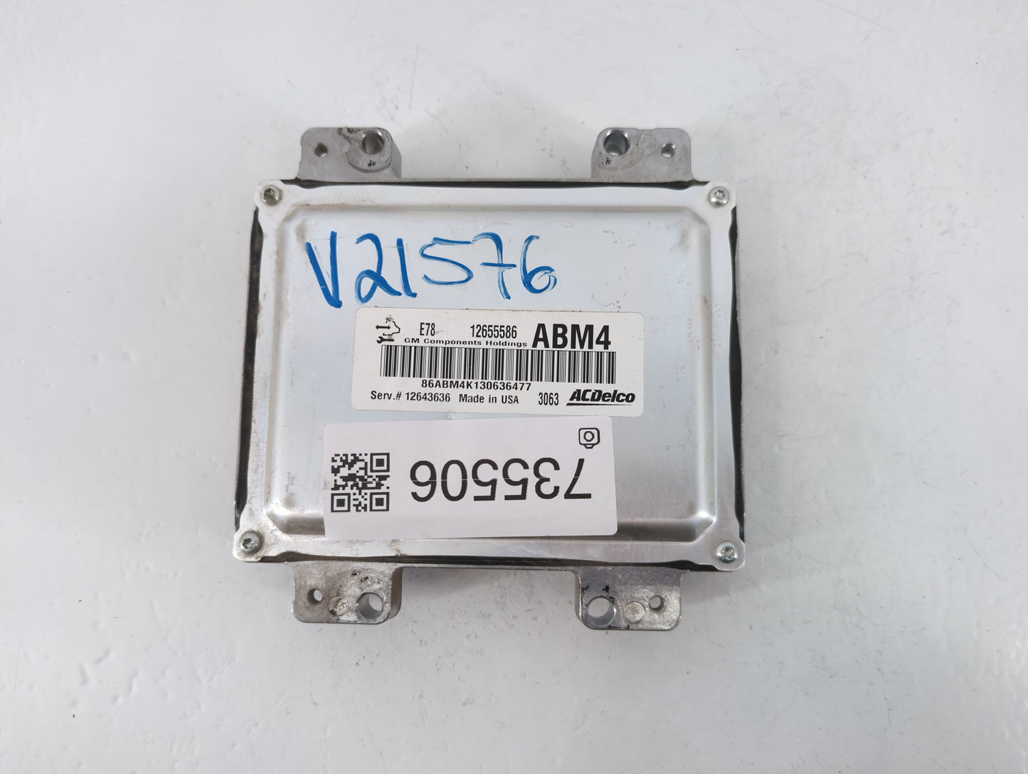 2013-2016 Buick Encore PCM Engine Control Computer ECU ECM PCU OEM P/N:12655586 12643636 Fits Fits 2011 2012 2013 2014 2015 