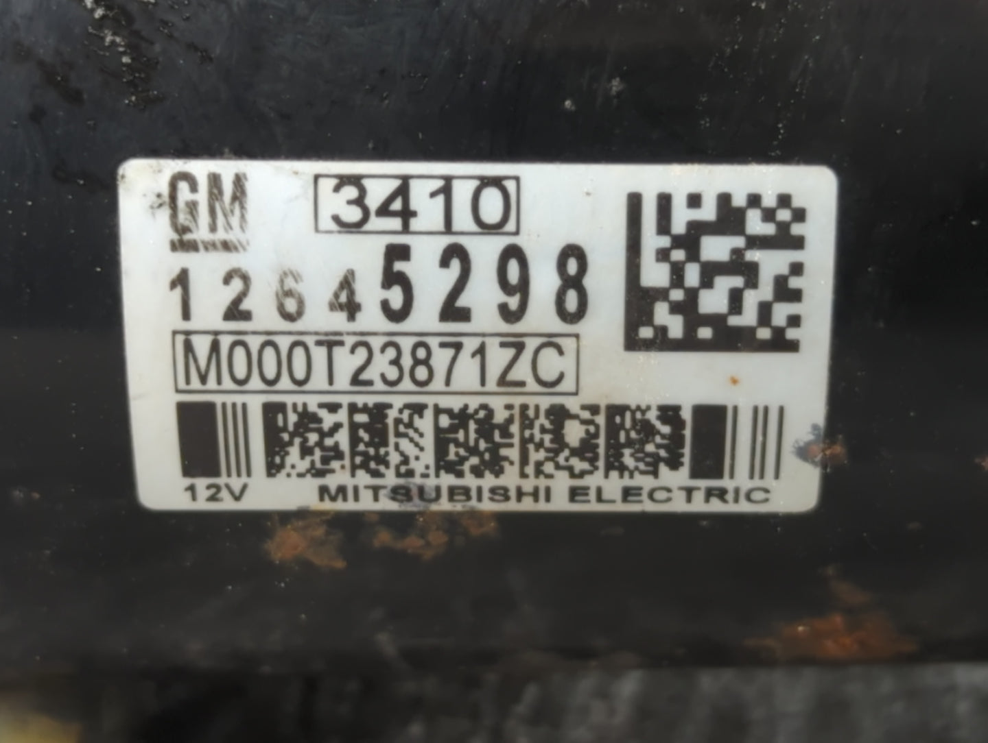 2010-2016 Buick Lacross Car Starter Motor Solenoid OEM P/N:12645298 Fits OEM Used Auto Parts - Oemusedautoparts1.com