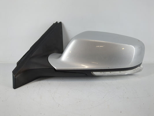 Buick Lacross Driver Left Side View Manual Door Mirror Silver - Oemusedautoparts1.com