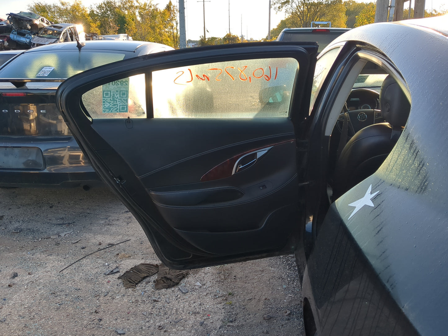 2010-2016 Buick Lacrosse Driver Rear Door Oem 1191194 - Oemusedautoparts1.com