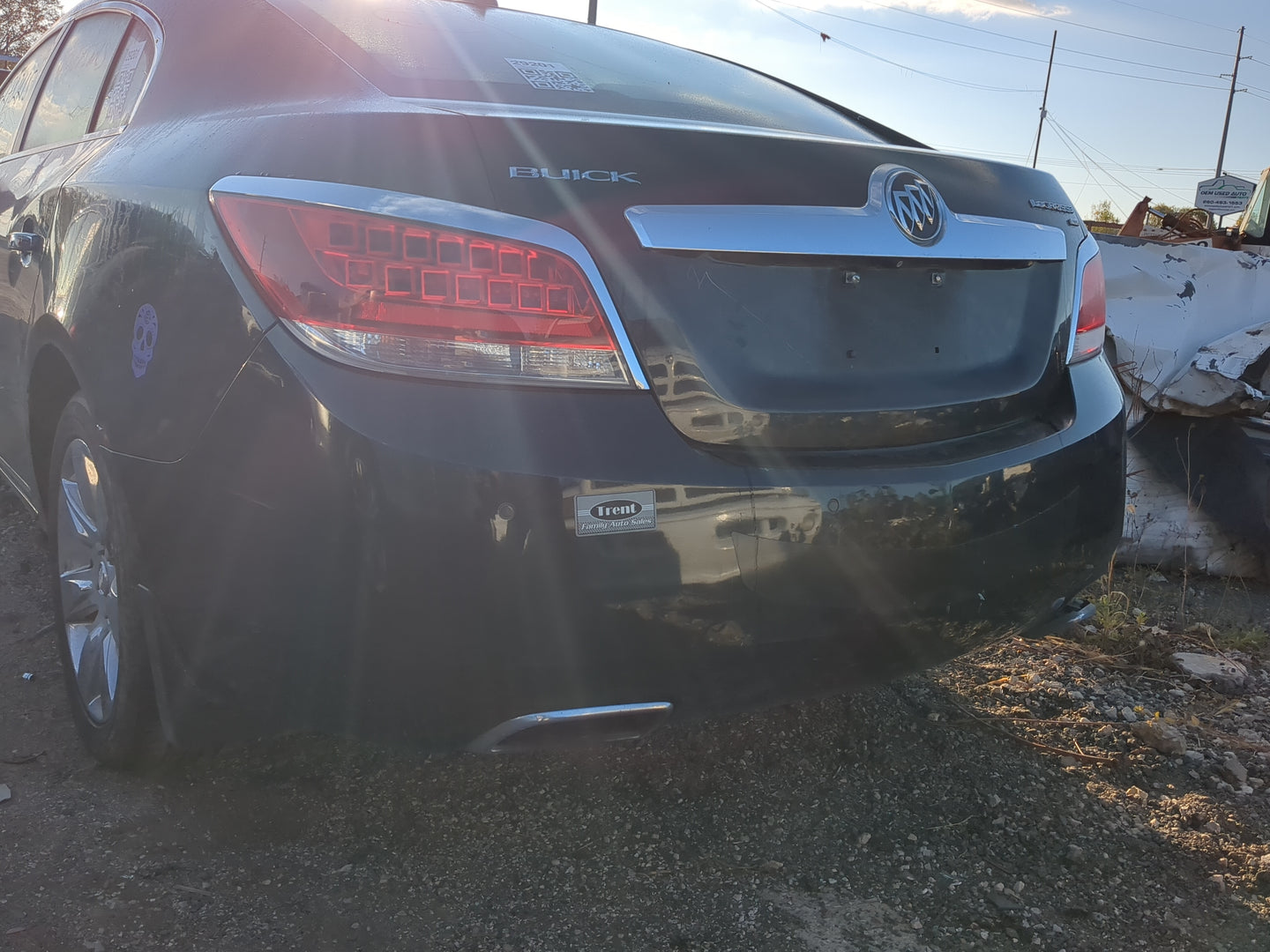 2010-2013 Buick Lacrosse Rear Bumper Assembly Oem 1191343 - Oemusedautoparts1.com