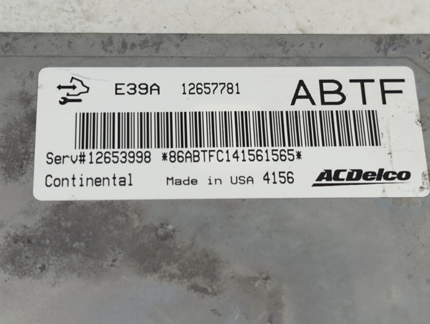 2013-2016 Buick Lacrosse PCM Engine Control Computer ECU ECM PCU OEM P/N:12657781 Fits Fits 2013 2014 2015 2016 OEM Used Aut