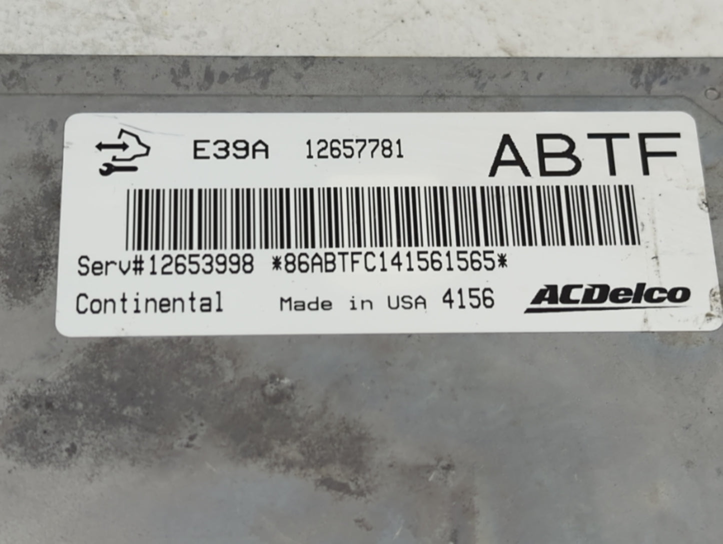 2013-2016 Buick Lacrosse PCM Engine Control Computer ECU ECM PCU OEM P/N:12657781 Fits Fits 2013 2014 2015 2016 OEM Used Aut