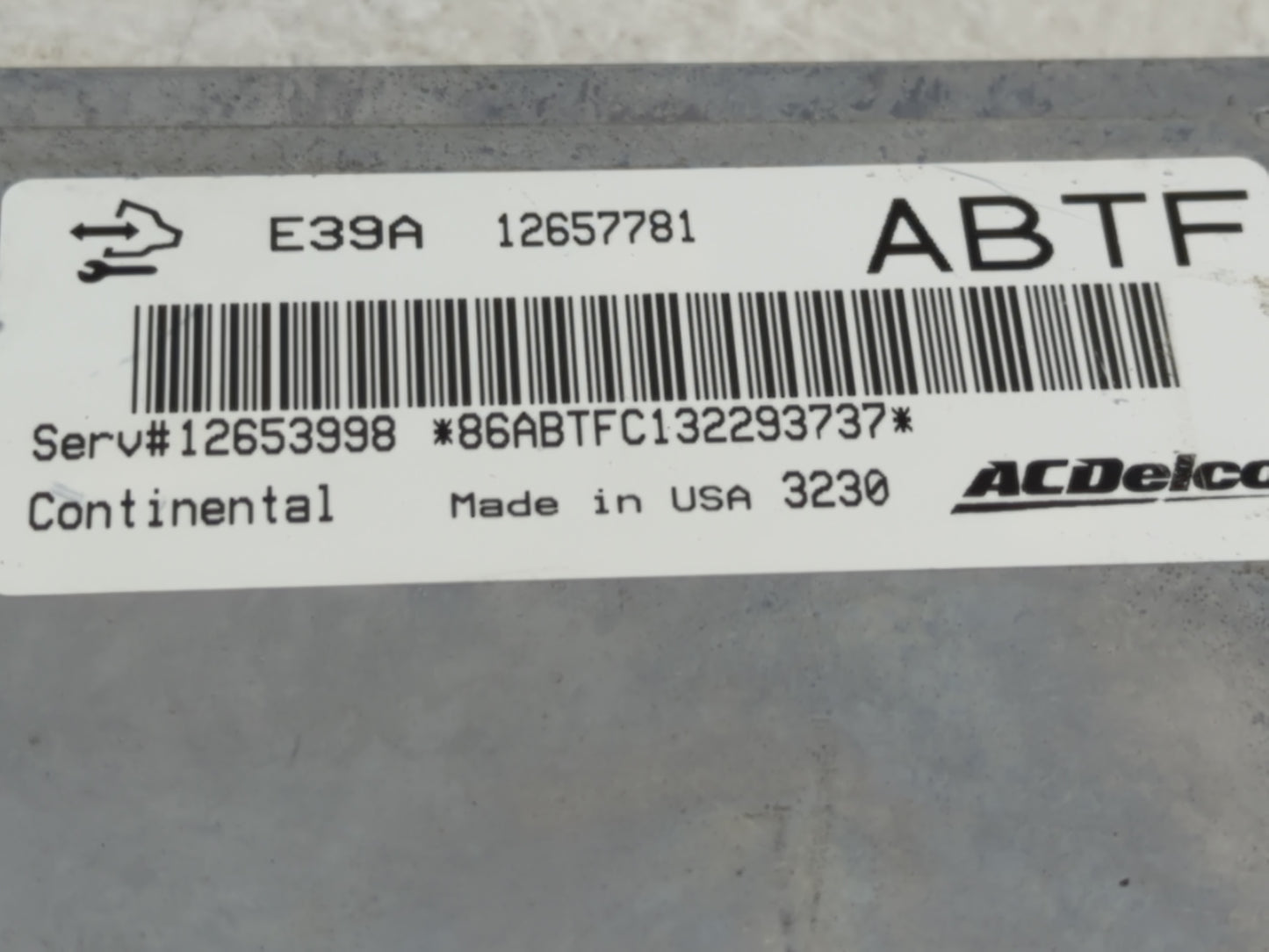 2013-2016 Buick Lacrosse PCM Engine Control Computer ECU ECM PCU OEM P/N:12657781 Fits Fits 2013 2014 2015 2016 OEM Used Aut