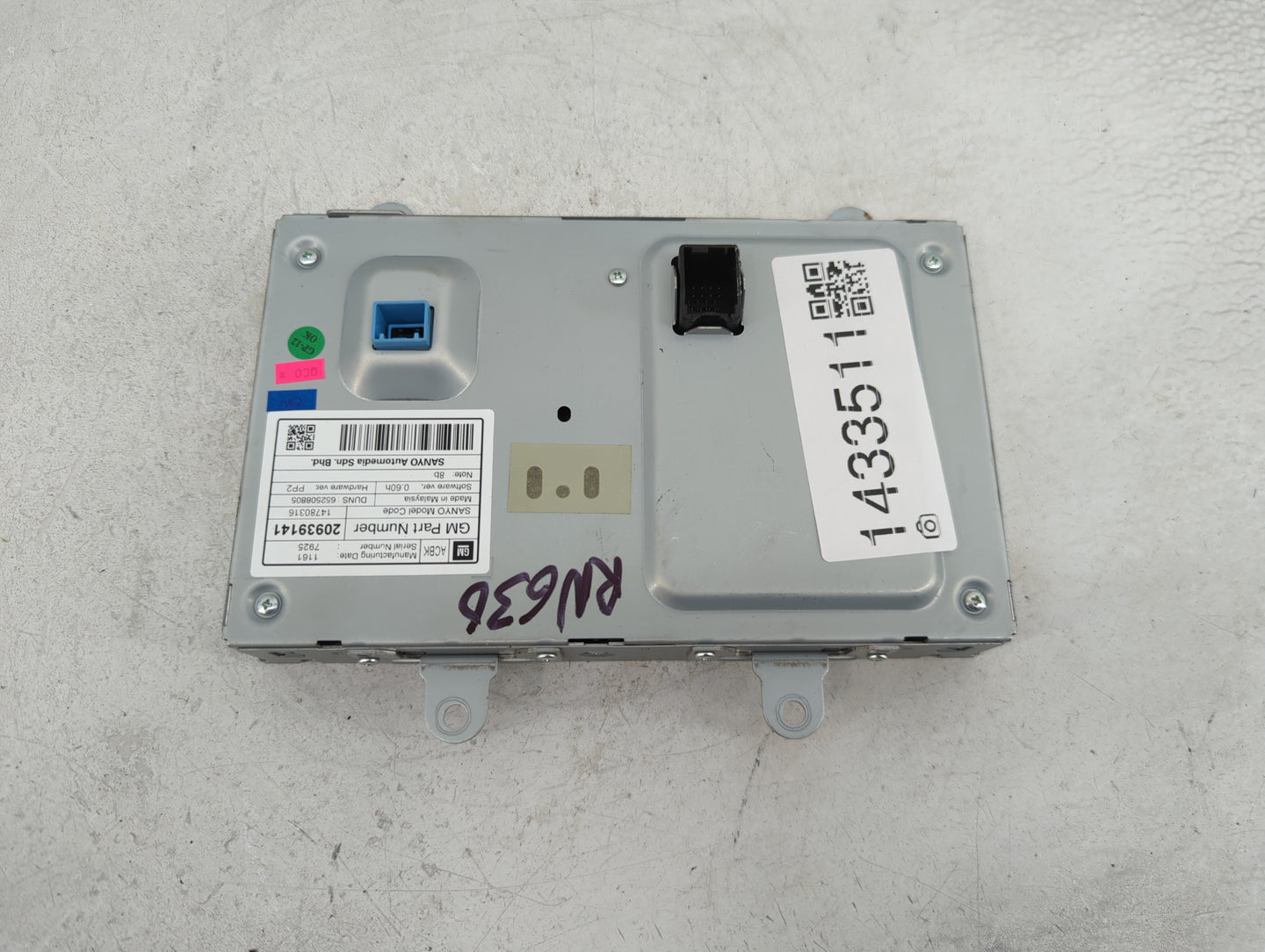 2012-2013 Buick Lacrosse Information Display Screen - Oemusedautoparts1.com