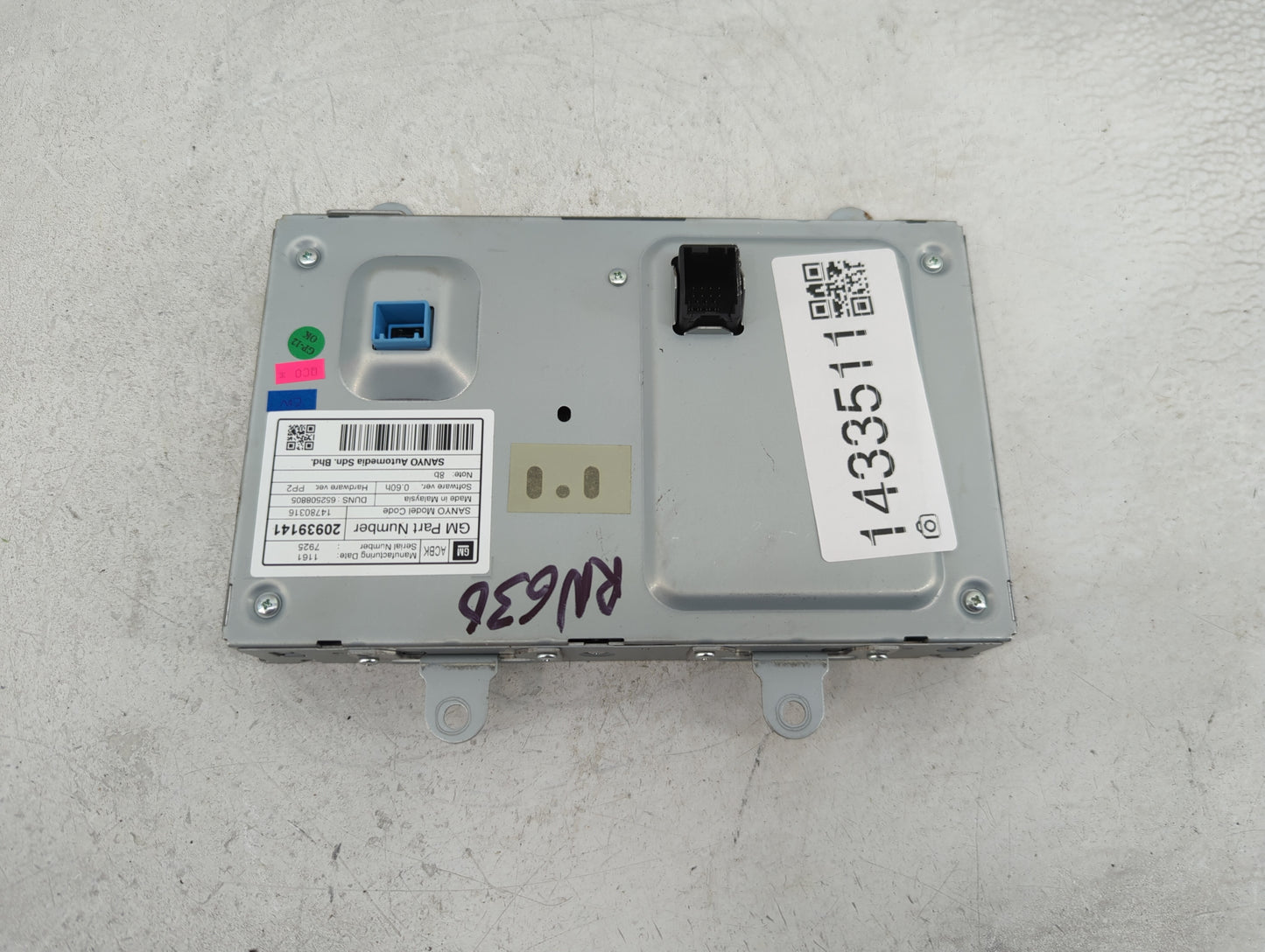 2012-2013 Buick Lacrosse Information Display Screen - Oemusedautoparts1.com