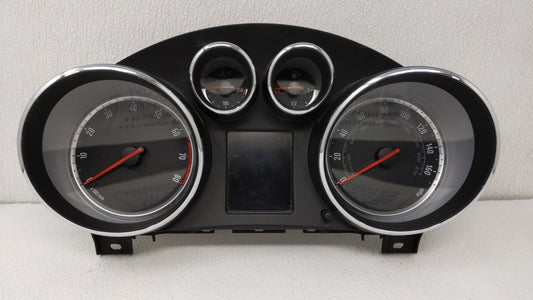 2013 Buick Regal Instrument Cluster Speedometer Gauges P/N:22956348 Fits OEM Used Auto Parts - Oemusedautoparts1.com