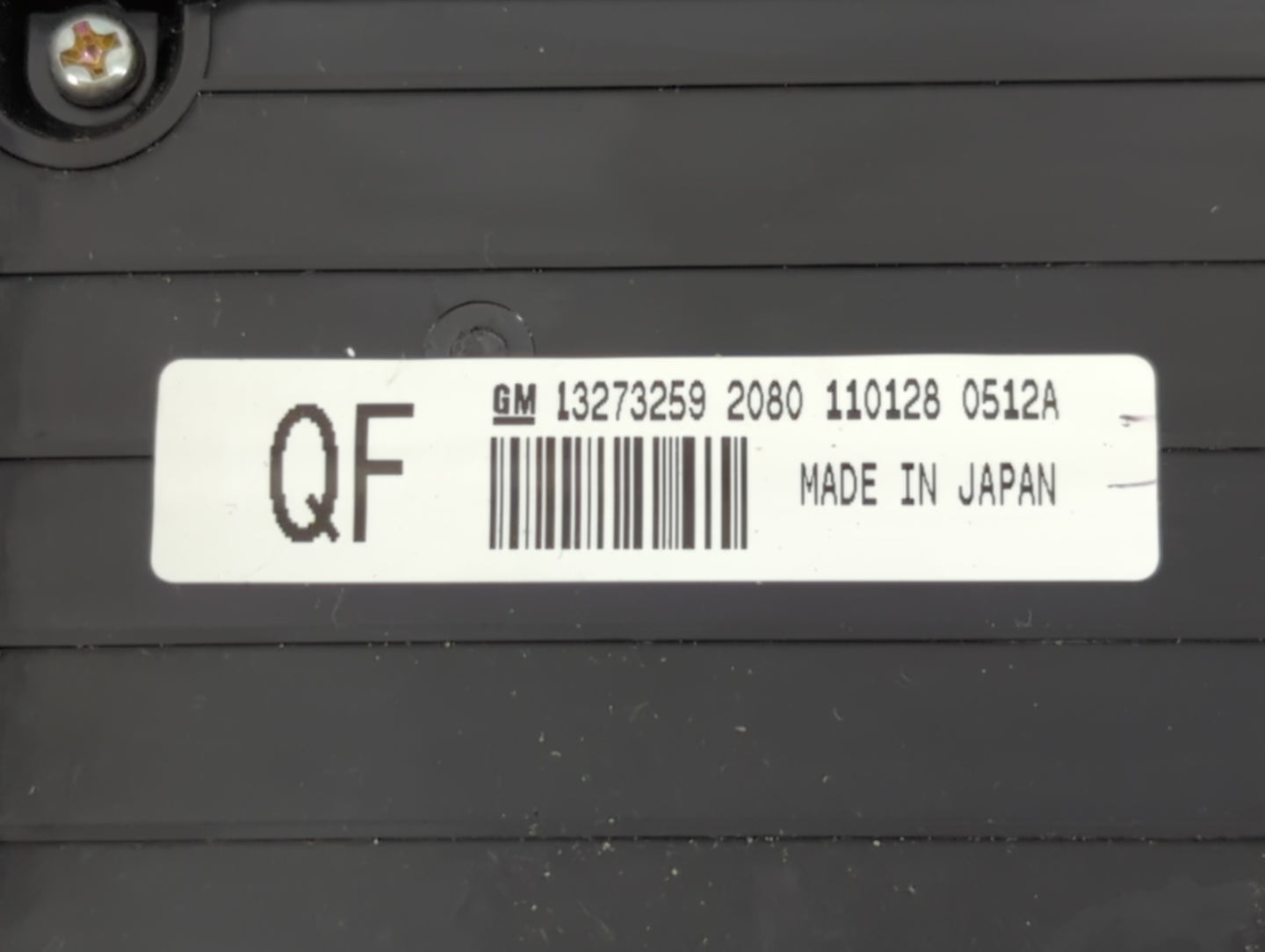 2011-2013 Buick Regal Climate Control Module Temperature AC/Heater Replacement P/N:13273259 Fits Fits 2011 2012 2013 OEM Use