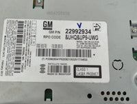 2013 Buick Regal Radio AM FM Cd Player Receiver Replacement P/N:22992934 Fits OEM Used Auto Parts - Oemusedautoparts1.com