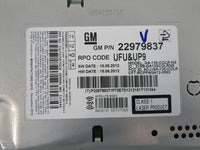2013 Buick Regal Radio AM FM Cd Player Receiver Replacement P/N:22979837 Fits OEM Used Auto Parts - Oemusedautoparts1.com