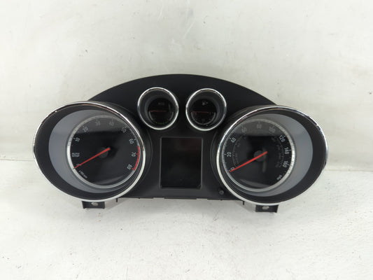 2013 Buick Regal Instrument Cluster Speedometer Gauges Fits OEM Used Auto Parts - Oemusedautoparts1.com