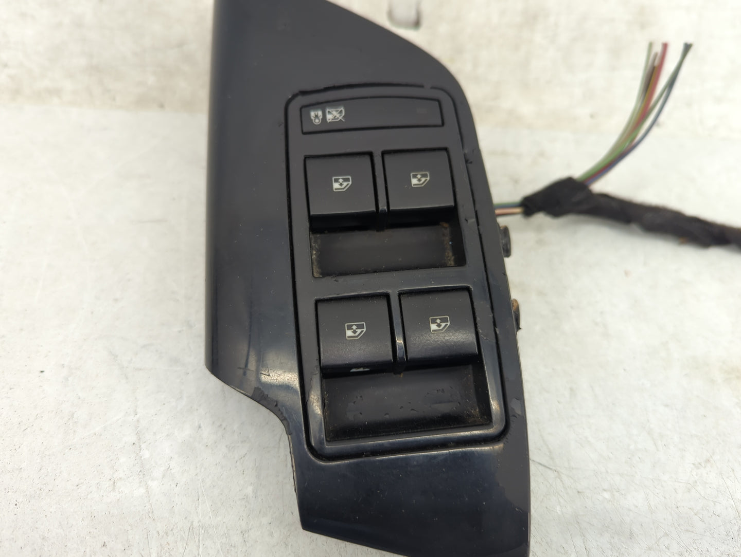 2013 Buick Regal Master Power Window Switch Replacement Driver Side Left Fits OEM Used Auto Parts - Oemusedautoparts1.com