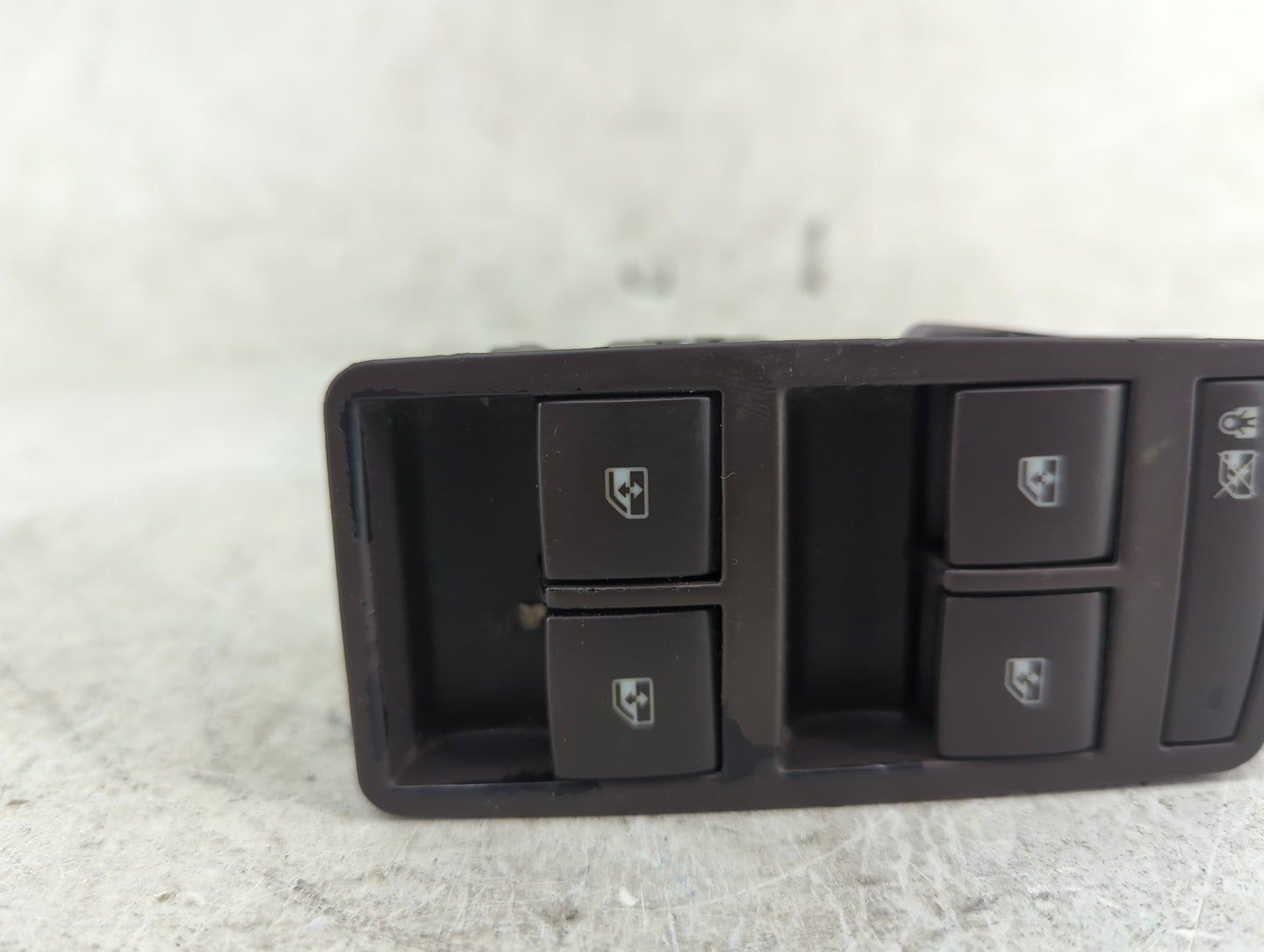 2013 Buick Regal Master Power Window Switch Replacement Driver Side Left Fits OEM Used Auto Parts - Oemusedautoparts1.com