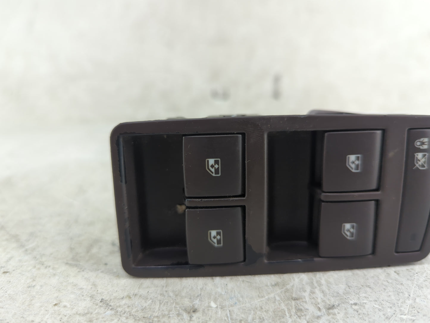 2013 Buick Regal Master Power Window Switch Replacement Driver Side Left Fits OEM Used Auto Parts - Oemusedautoparts1.com