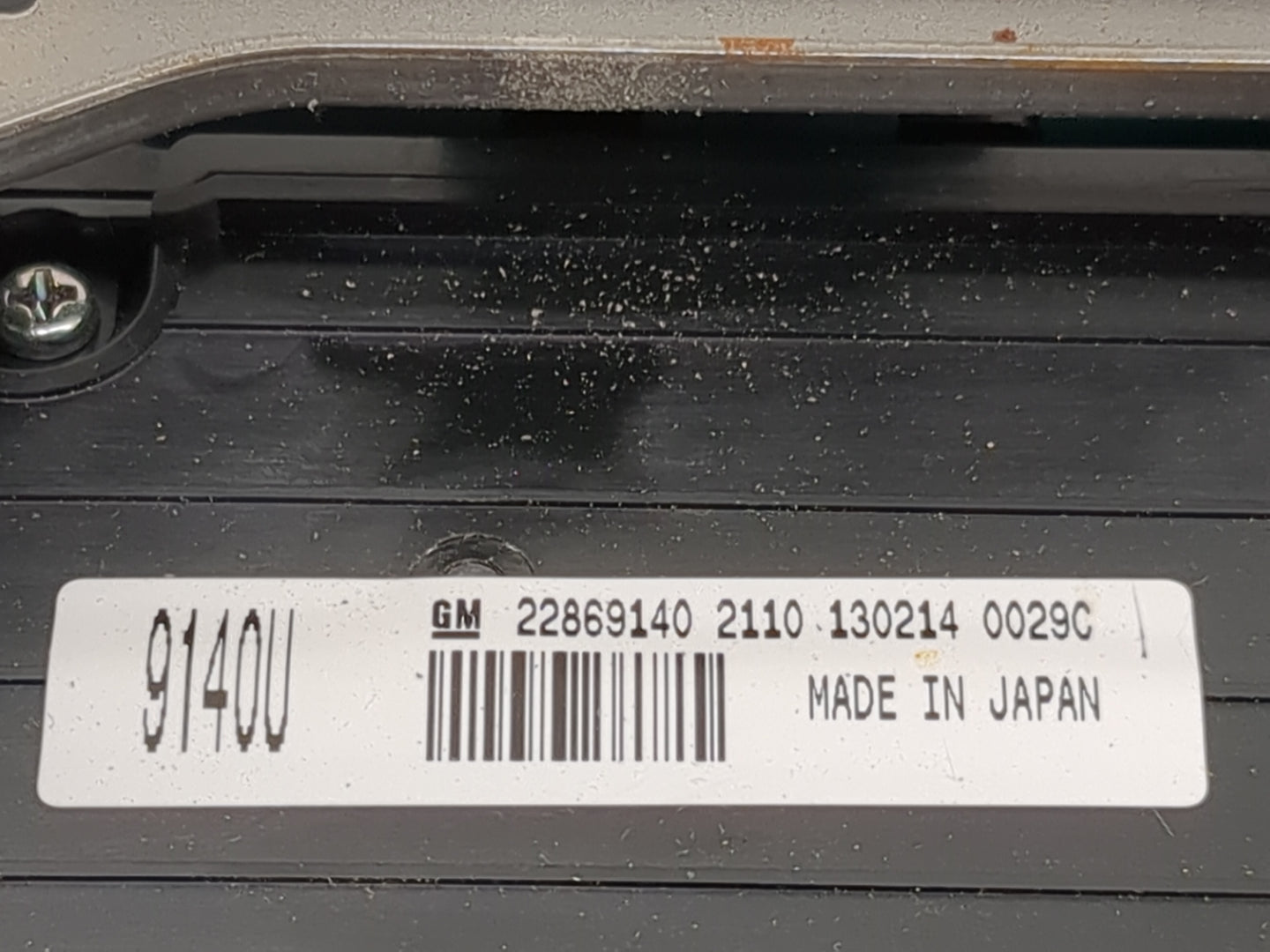 2012-2013 Buick Regal Radio Control Panel 1475143 - Oemusedautoparts1.com