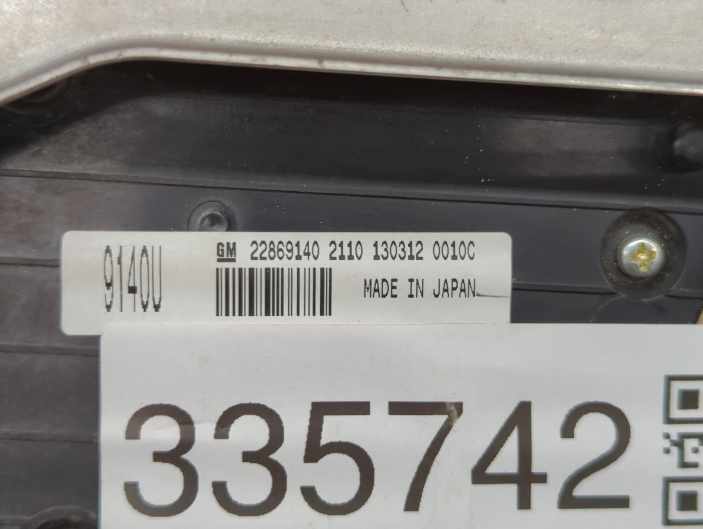 2013 Buick Regal Climate Control Module Temperature AC/Heater Replacement P/N:22869140 Fits OEM Used Auto Parts - Oemusedaut