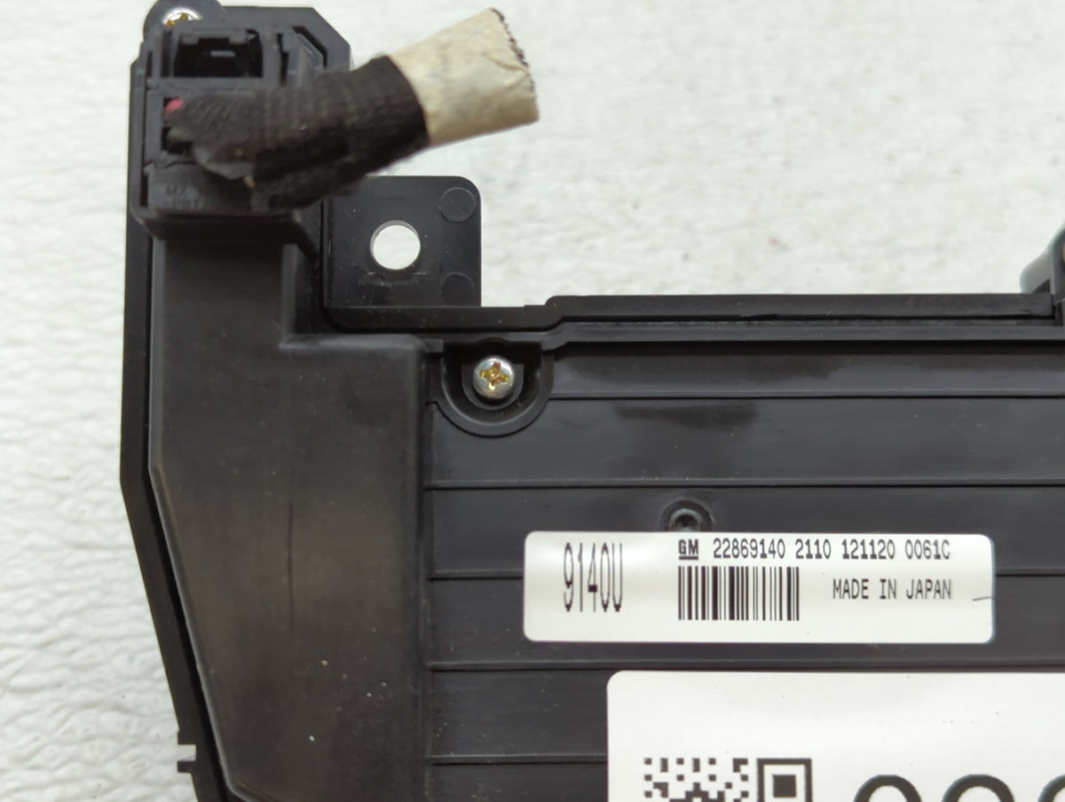 2012-2013 Buick Regal Am Fm Cd Player Radio Receiver 609960 - Oemusedautoparts1.com