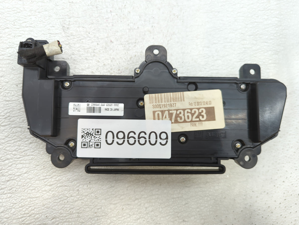 2012-2013 Buick Regal Am Fm Cd Player Radio Receiver 609960 - Oemusedautoparts1.com