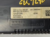 2012-2013 Buick Regal Information Radio Display Screen - Oemusedautoparts1.com