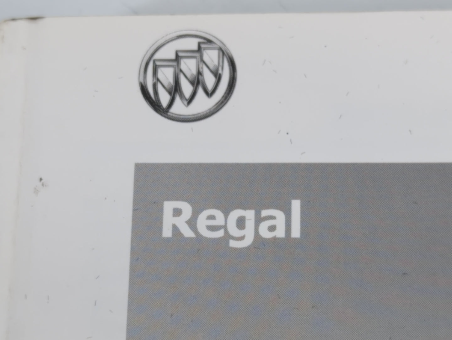 2013 Buick Regal Owners Manual Book Guide P/N:22771250 B OEM Used Auto Parts - Oemusedautoparts1.com