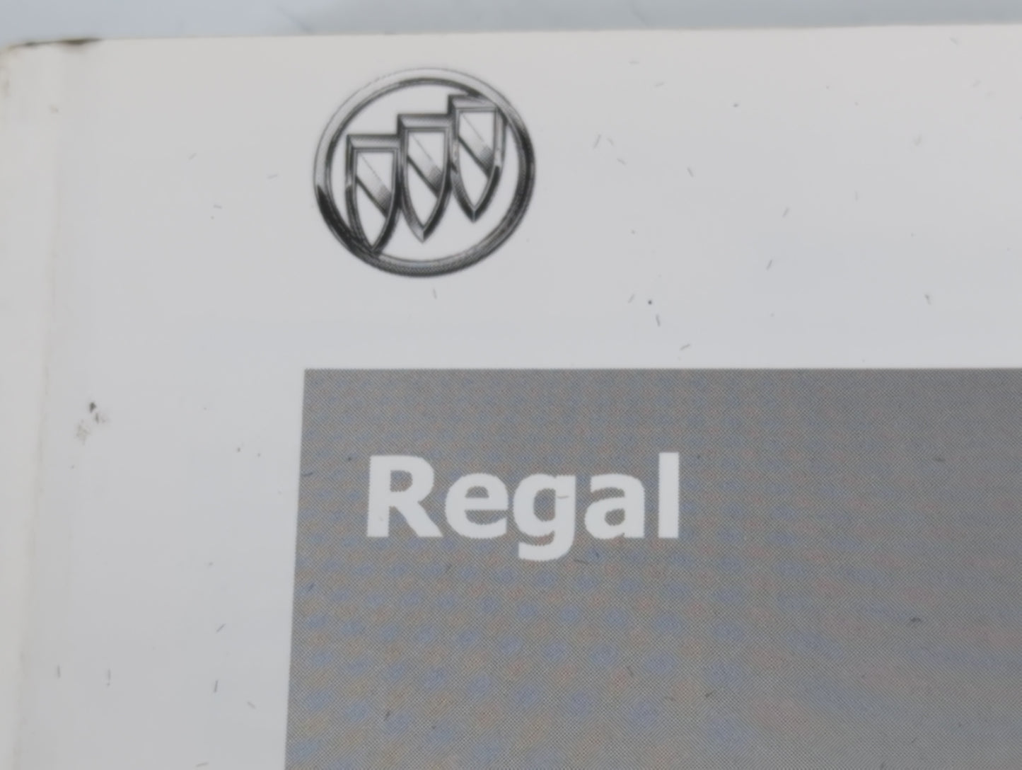 2013 Buick Regal Owners Manual Book Guide P/N:22771250 B OEM Used Auto Parts - Oemusedautoparts1.com