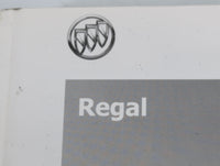 2013 Buick Regal Owners Manual Book Guide P/N:22771250 B OEM Used Auto Parts - Oemusedautoparts1.com