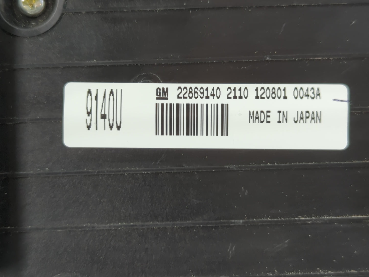 2012-2013 Buick Regal Climate Control Module Temperature AC/Heater Replacement P/N:22869140 Fits Fits 2012 2013 OEM Used Aut