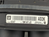 2013 Buick Regal Instrument Cluster Speedometer Gauges P/N:22956347 Fits OEM Used Auto Parts - Oemusedautoparts1.com