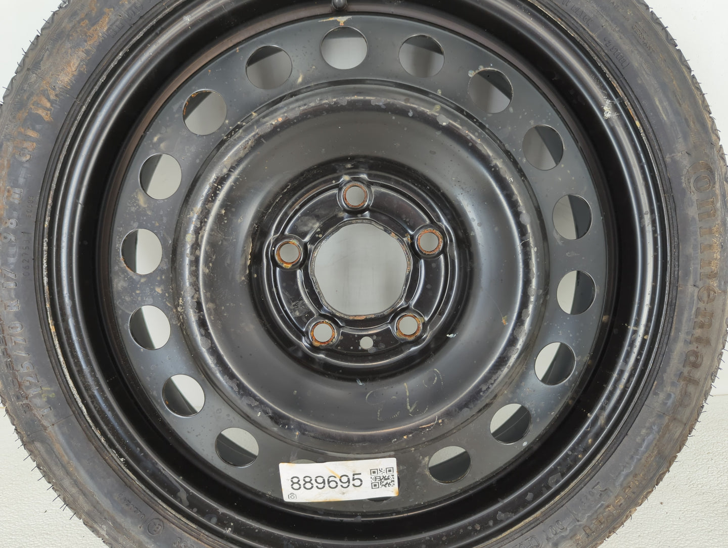 2011-2017 Buick Regal Spare Donut Tire Wheel Rim Oem - Oemusedautoparts1.com