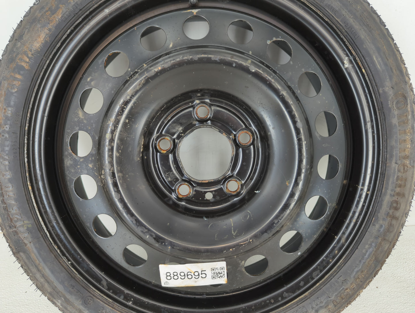 2011-2017 Buick Regal Spare Donut Tire Wheel Rim Oem - Oemusedautoparts1.com